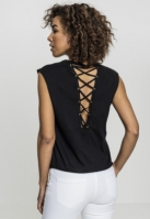 Top Jersey Lace Up dama Urban Classics