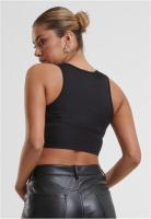 Top Glitter scurt dama Urban Classics