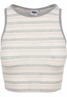 Top Rib Stripe scurt dama Urban Classics