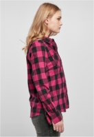 Camasa urban Turnup Checked Flanell dama Urban Classics