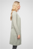 Pulover cardigan Longform Viskose mit 2 seitl. Taschen