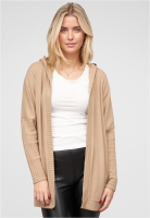 Pulover cardigan mit offenem Schnitt und Kapuze Cloud5ive