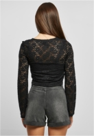 scurt Lace Longsleeve dama Urban Classics