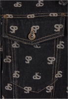 Geaca Southpole Bleched AOP Denim Starter