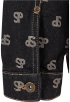 Geaca Southpole Bleched AOP Denim Starter