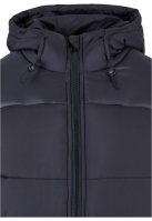 Hooded Mixed Puffer Coat dama Urban Classics