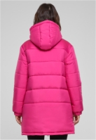 Hooded Mixed Puffer Coat dama Urban Classics