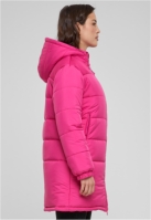 Hooded Mixed Puffer Coat dama Urban Classics