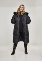 Oversize Faux Fur Puffer Coat dama Urban Classics