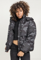 Geaca Boyfriend Camo Puffer dama Urban Classics