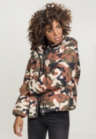 Geaca Boyfriend Camo Puffer dama Urban Classics