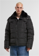 Geaca Puffer With Detachable Fur Collar Urban Classics