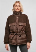 Geaca Sherpa Mix Puffer dama Urban Classics