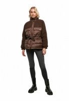 Geaca Sherpa Mix Puffer dama Urban Classics