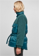 Geaca Sherpa Mix Puffer dama Urban Classics