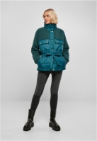 Geaca Sherpa Mix Puffer dama Urban Classics