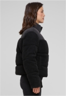 Geaca Short Sherpa Mix Puffer dama Urban Classics