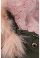 Parka Peached Teddy Lined dama Urban Classics