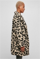 Oversized AOP Sherpa Coat dama Urban Classics