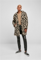 Oversized AOP Sherpa Coat dama Urban Classics