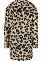 Oversized AOP Sherpa Coat dama Urban Classics