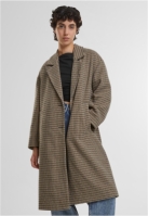 Oversized Plaid Coat dama Urban Classics