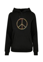 Hanorac gluga Peace_Multicolor with Basic dama Mister Tee