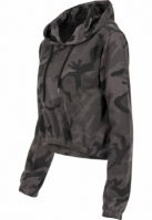 Hanorac gluga Camo scurt dama Urban Classics