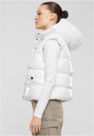 Vesta casual Recycled Shiny Puffer with Hood dama Urban Classics