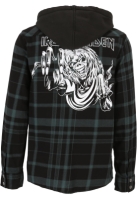 Iron Maiden Checkshirt Sweathood Eddy Brandit