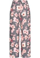 High-Waist Sommerhose mit Blumen Print Cloud5ive