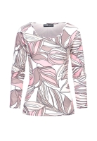 Top Langarm mit Bltter Print Cloud5ive