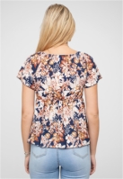 Top Peplum Schchen mit Floralem Print