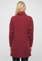 Longform Sweater Pullover mit Rollkragen Cloud5ive