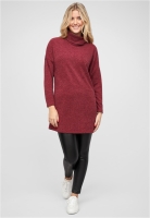 Longform Sweater Pullover mit Rollkragen Cloud5ive