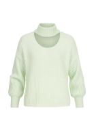 Pullover mit Stehrollkragen und V-Ausschnitt Cloud5ive