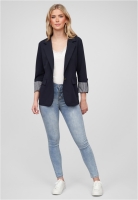 Blazer mit Turn-Up rmel und Streifendetails Cloud5ive