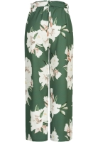 Sommerhose mit Bindegrtel und Blumen Print Cloud5ive