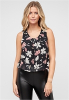 Top mit Blumen Print und Spitze hinten Cloud5ive