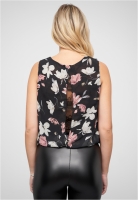 Top mit Blumen Print und Spitze hinten Cloud5ive