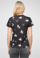 Camasa urban Viskose T- mit Blumenprint