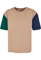 Tricou Boys Organic Oversized Colorblock Urban Classics