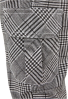 Pantaloni Boys AOP Glencheck Cargo Jog Urban Classics