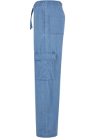 Pantaloni Light Denim Cargo dama Urban Classics