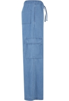 Pantaloni Light Denim Cargo dama Urban Classics