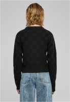 Check Knit Sweater dama Urban Classics