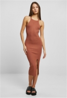 Rochie Midi Rib Knit Crossed Back dama Urban Classics