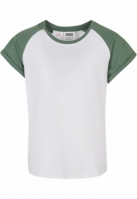 Tricou Girls Contrast Raglan 2-Pack Urban Classics