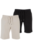 Stretch Twill Joggshorts 2-Pack Urban Classics