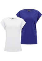 Tricou Pre-Pack Extended Shoulder 2-Pack dama Urban Classics